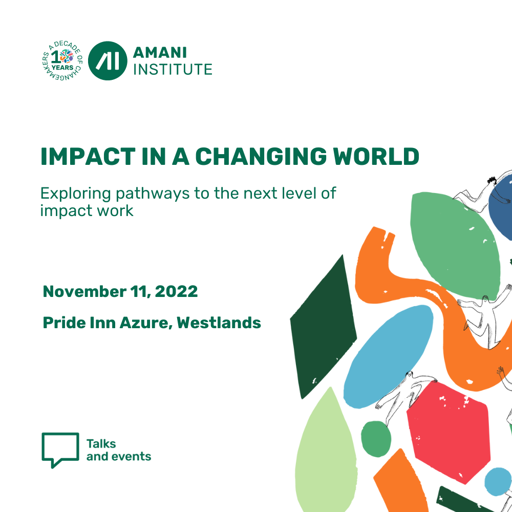 Impact in a changing world event visual